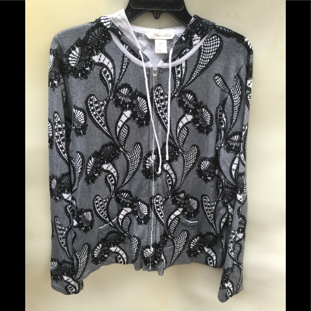 Jillian & Nicole Jacket hoodie size L